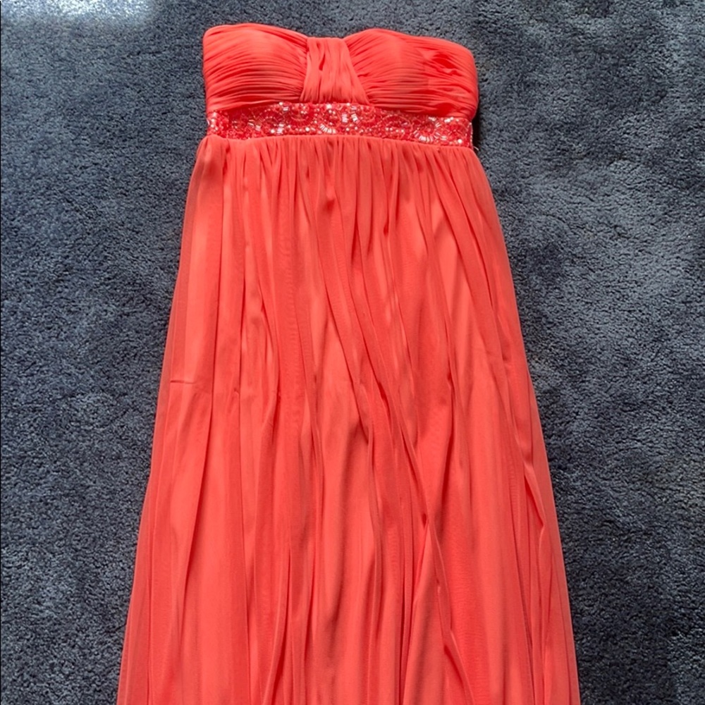 Strapless dress from Cache